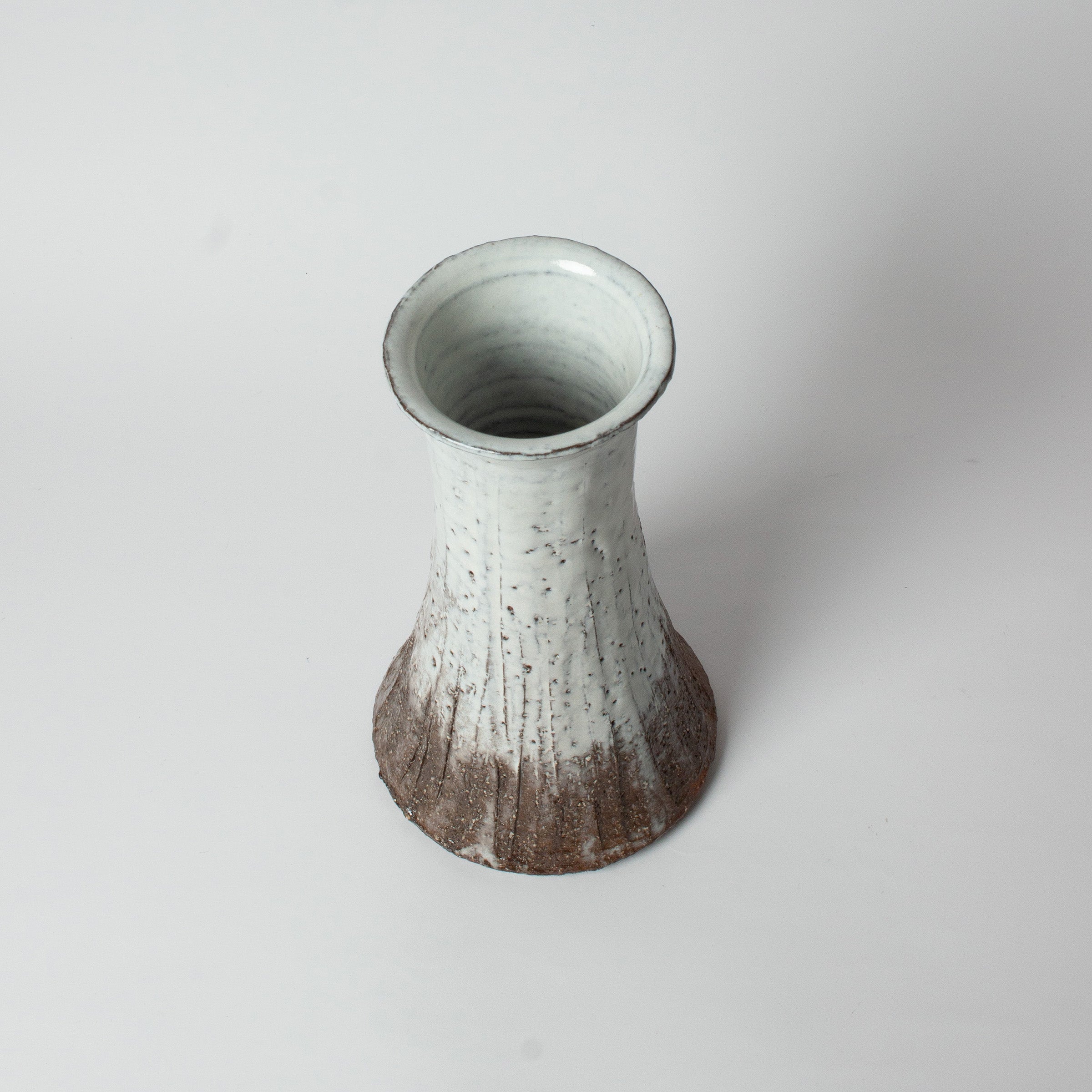 Hagi-yaki ceramic vase by Hideo Hatano