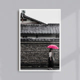 Jour de Pluie à Kyoto : SIGNED, NUMBERED AND FRAMED FINE ART PHOTOGRAPHY