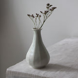 Korean white porcelain and celadon vase