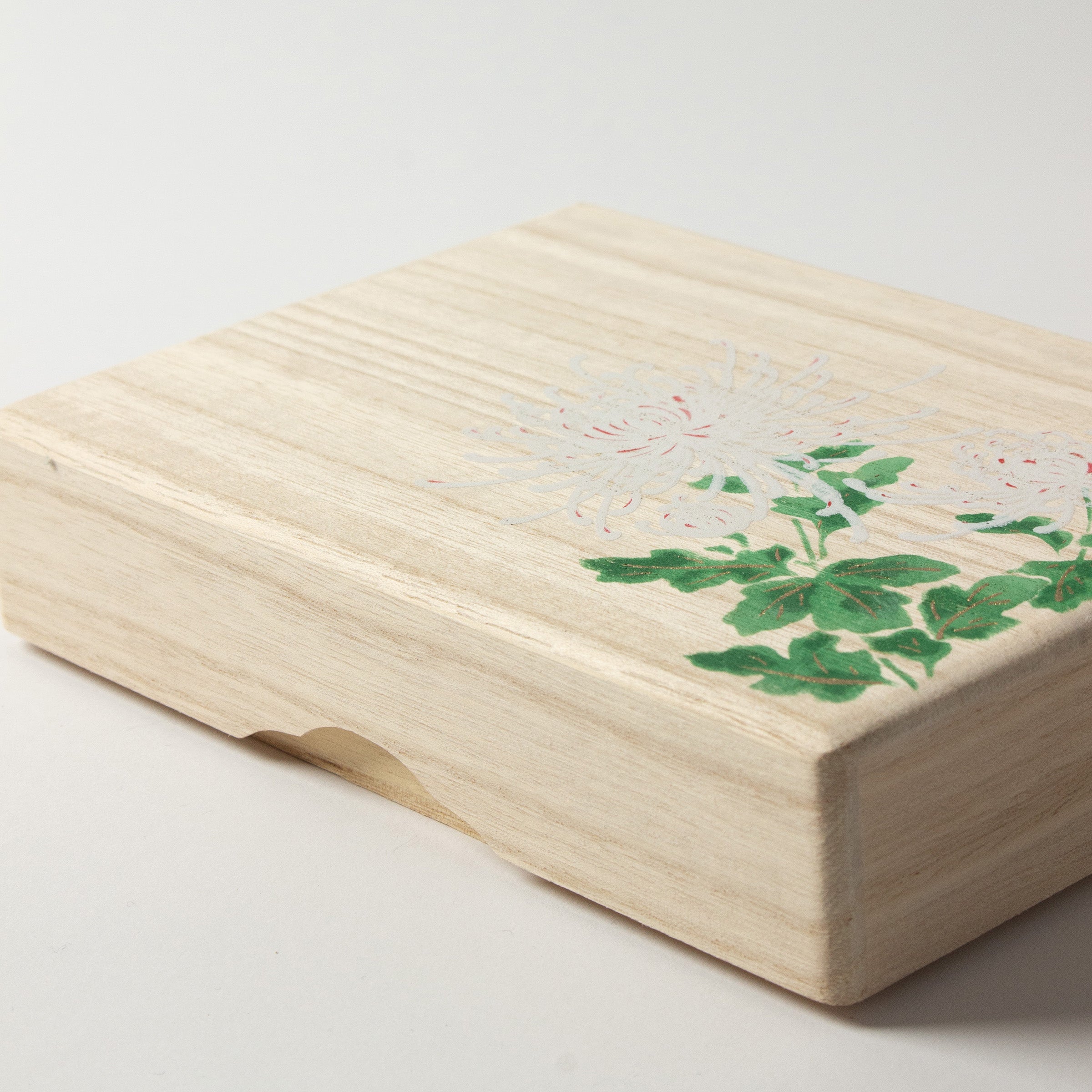 Japanese Incense Gift Set, with hand-painted paulownia wood box