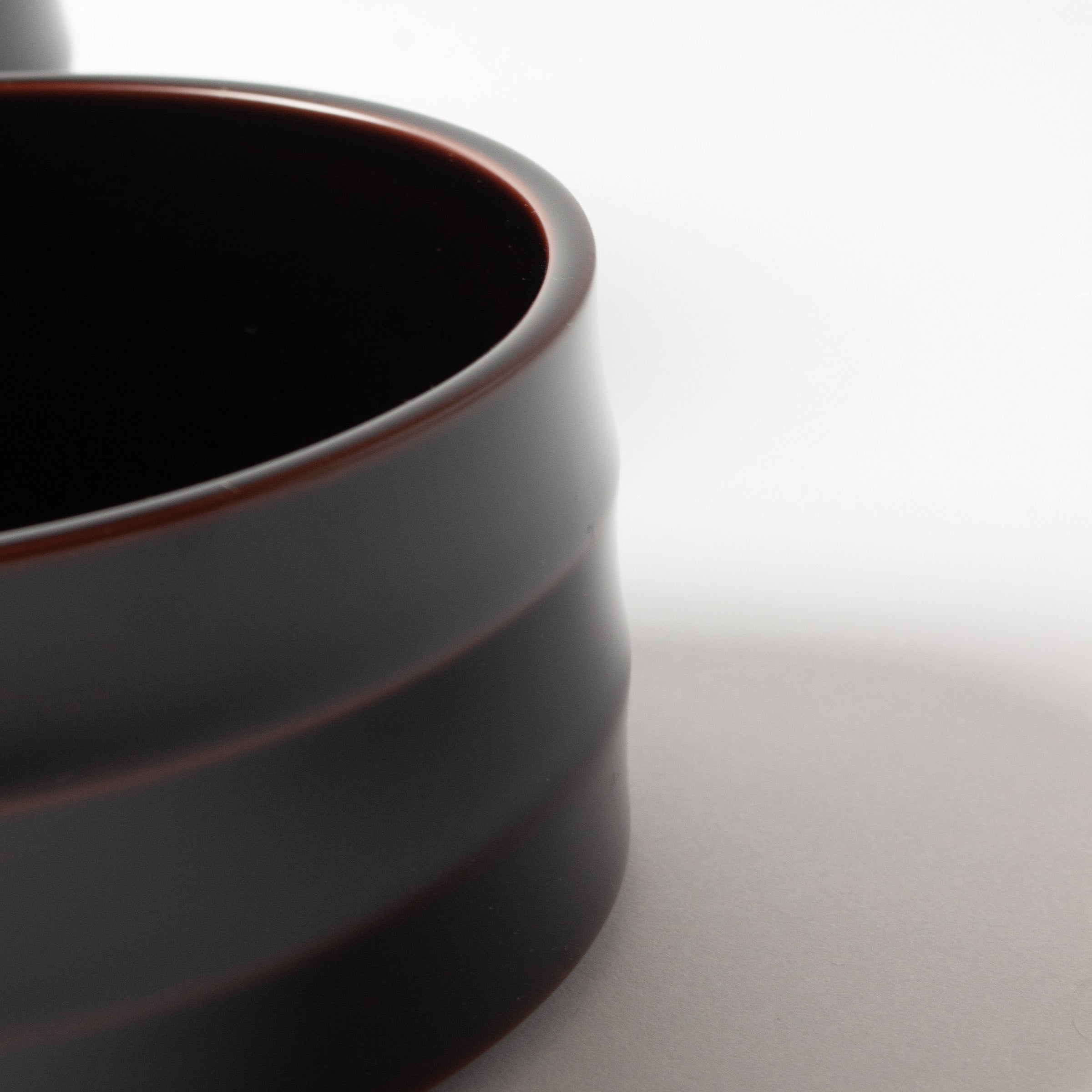 Contemporary urushi lacquer tiered box (Jubako) from Jōbōji