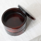Boîte en laque urushi japonaise