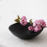 Grand plat en laque urushi japonaise