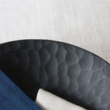 Grand plat en laque urushi japonaise