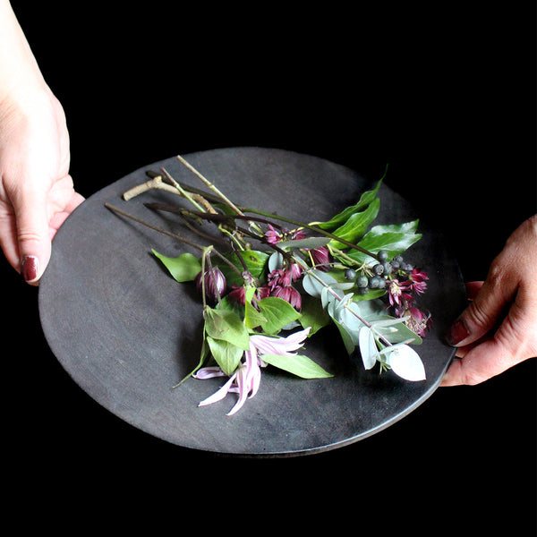 Plateau/assiette en laque ottchil coréenne