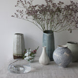 Japanese Blown Glass Water Drop Vase