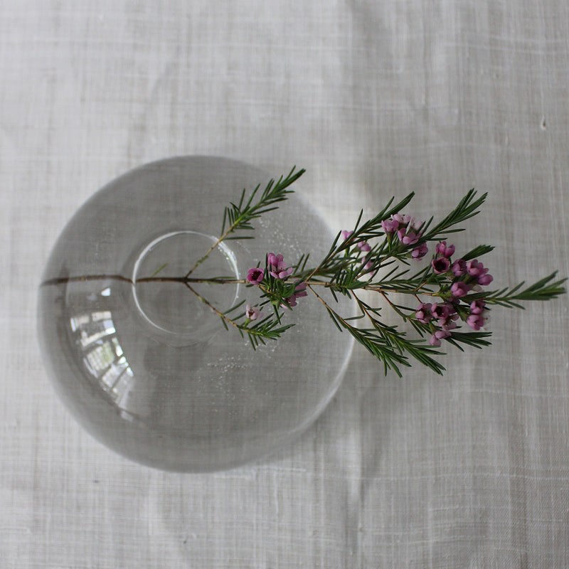 Japanese Blown Glass Water Drop Vase
