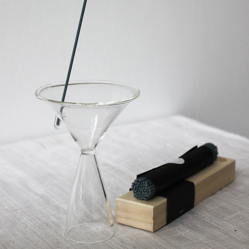 Korean Glass Incense Holder