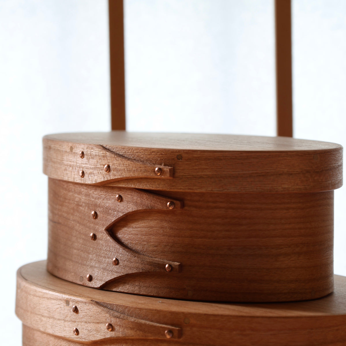 Boîte japonaise en bois de cerisier de l'atelier Unoh