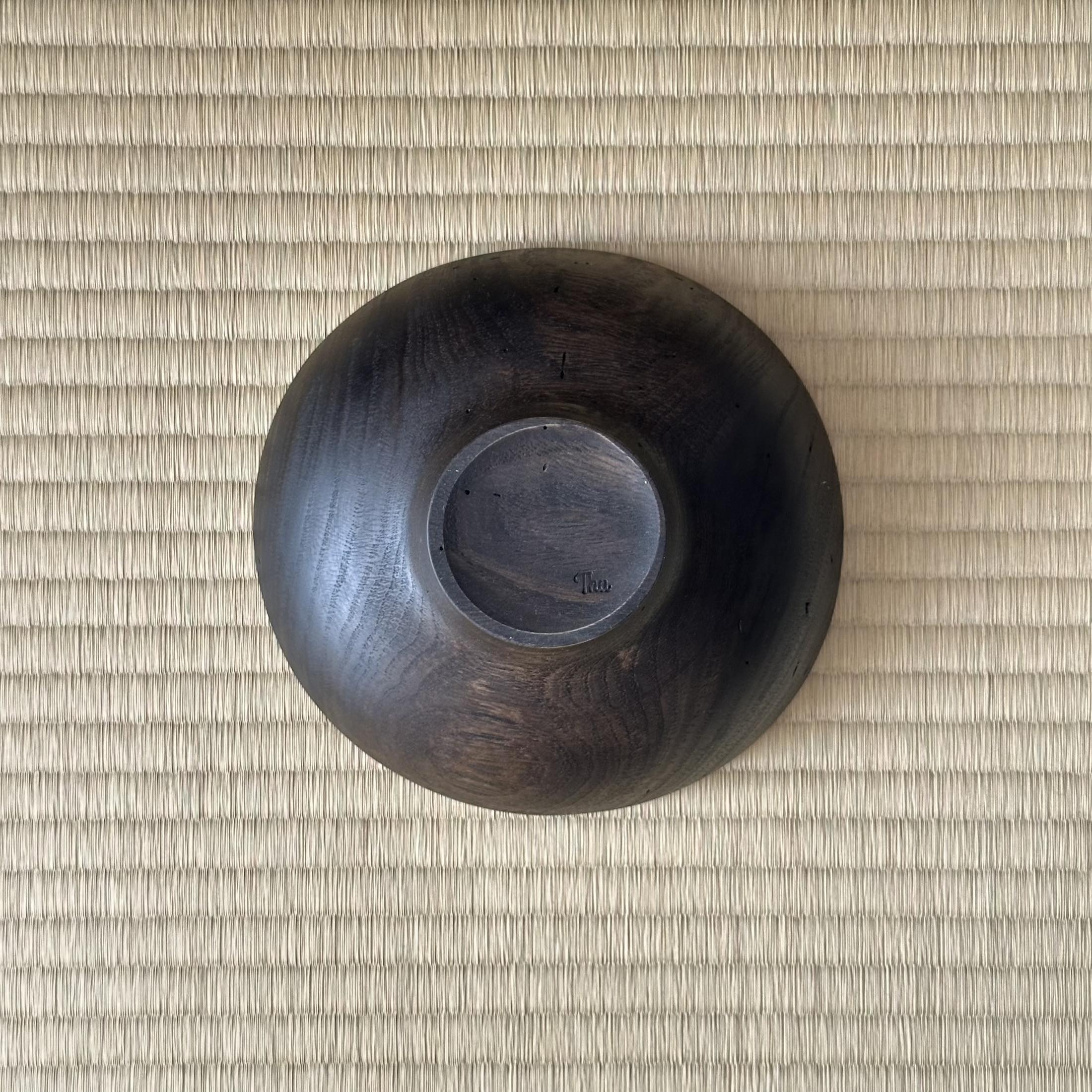 Bol en nara (chêne japonais) de Masahito Ikeda