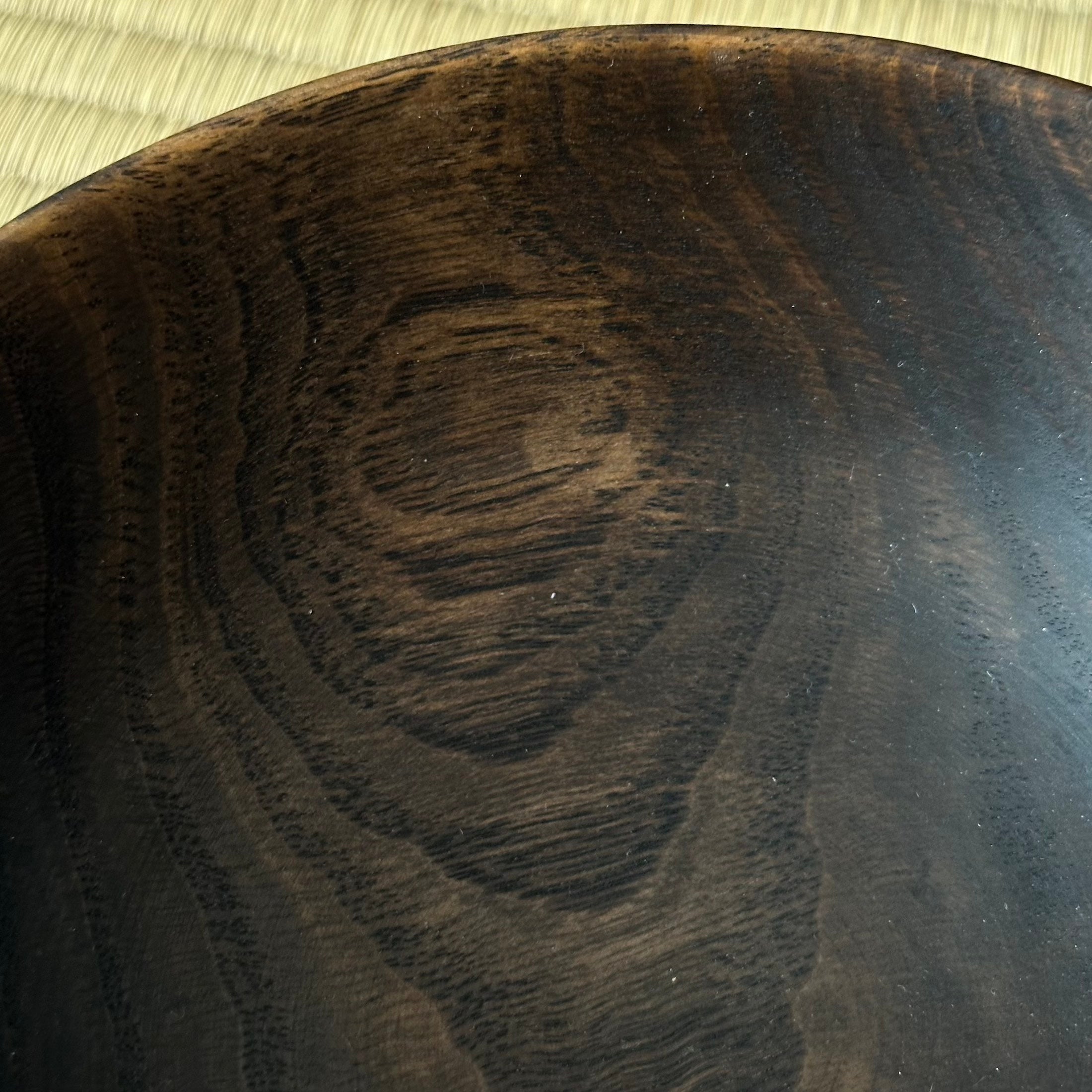 Bol en nara (chêne japonais) de Masahito Ikeda