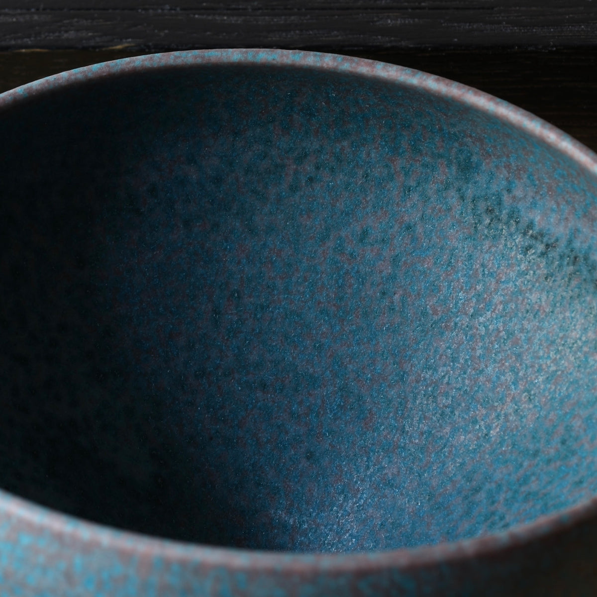 Bol en céramique et glaçure cuivre de l'atelier Tokinoha
