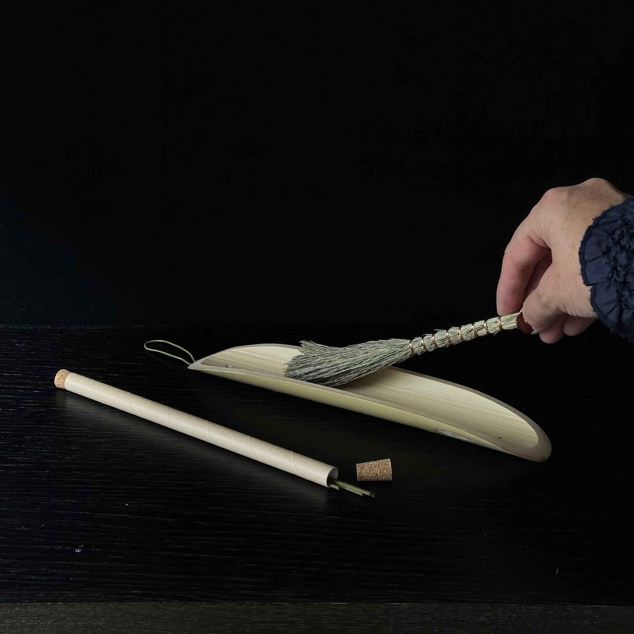 Korean Bamboo Incense Holder