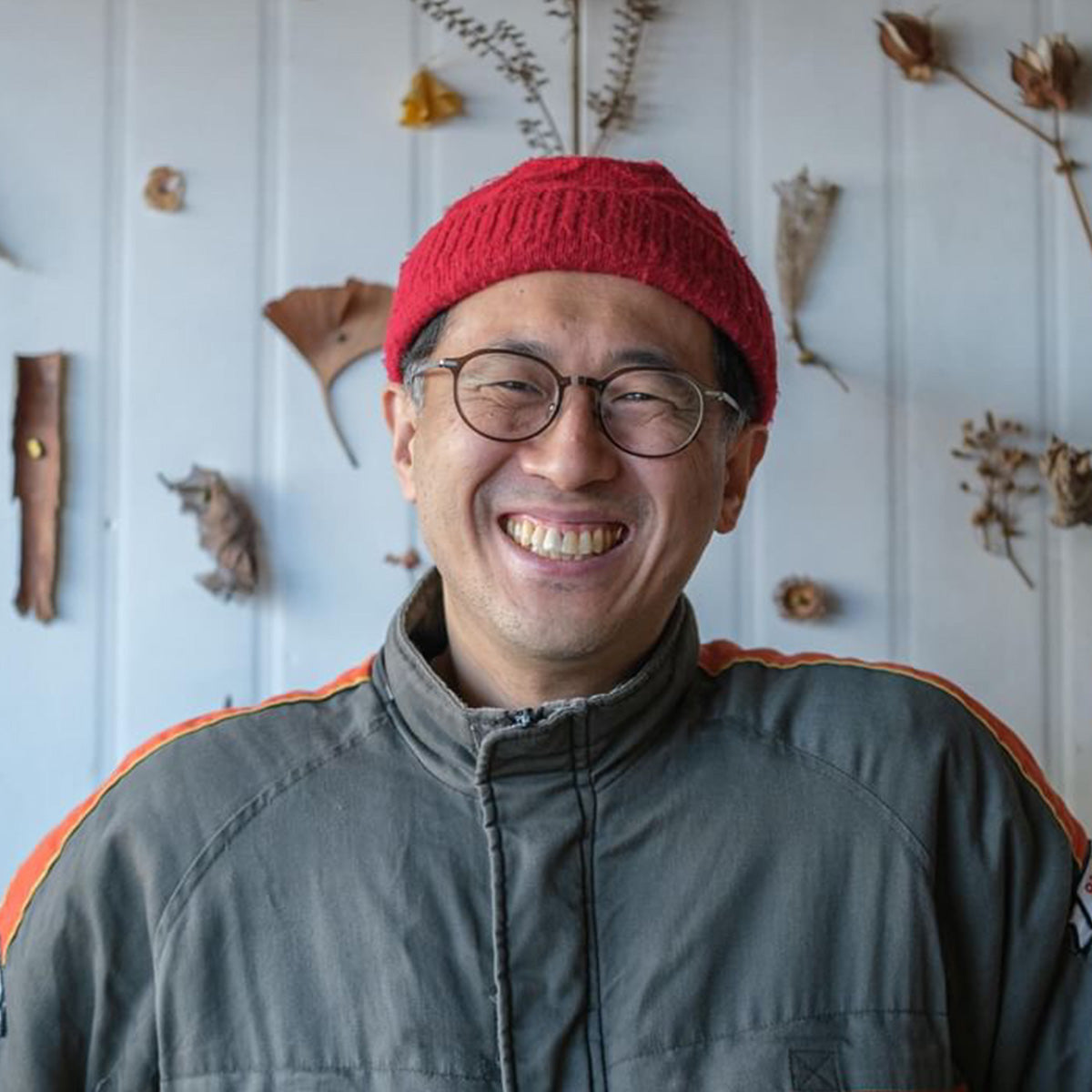 Korean ginkgo-leaf-shaped spoon by Sung Woo Choi