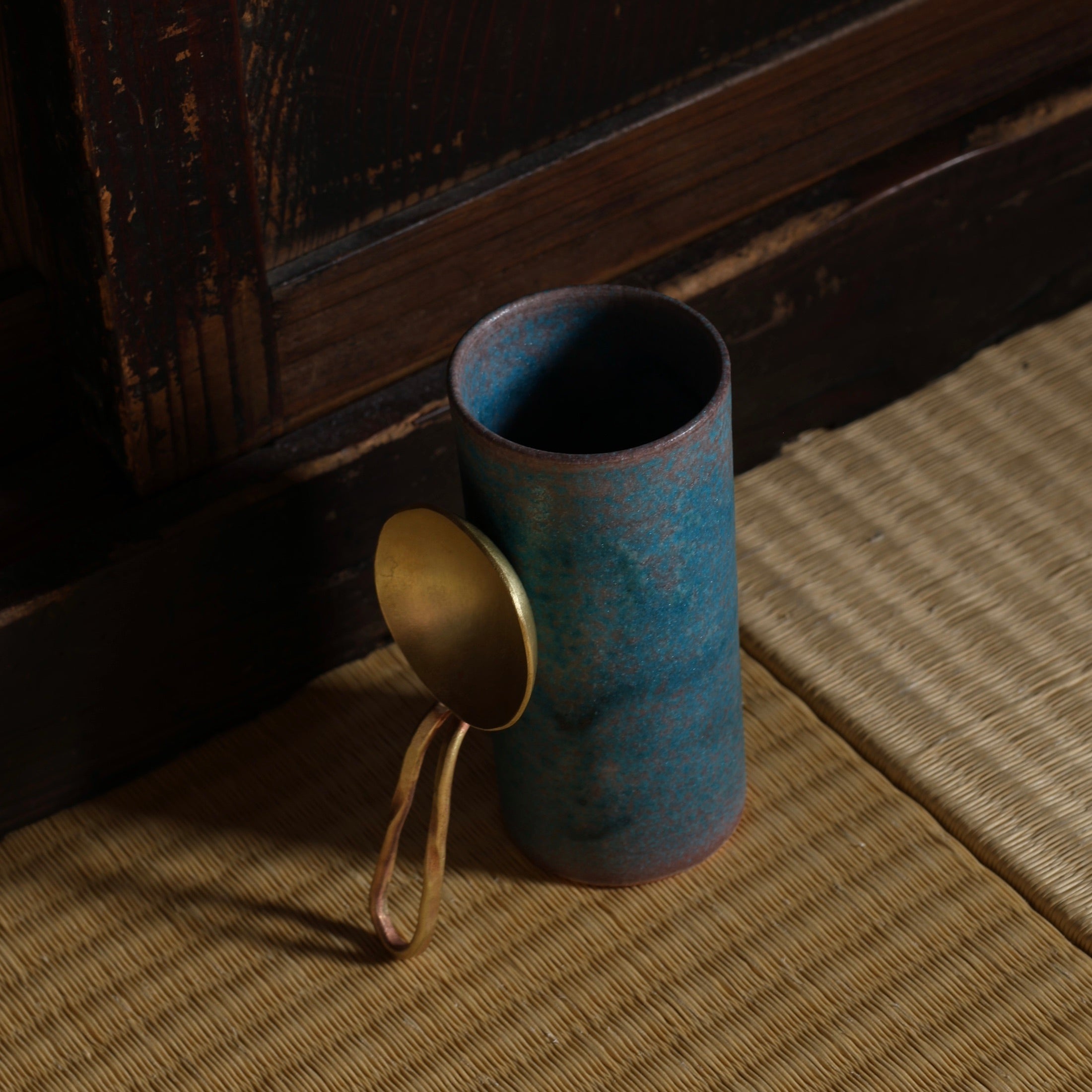 2 Petites Cuillères en Laiton de Shunsuke Tanaka