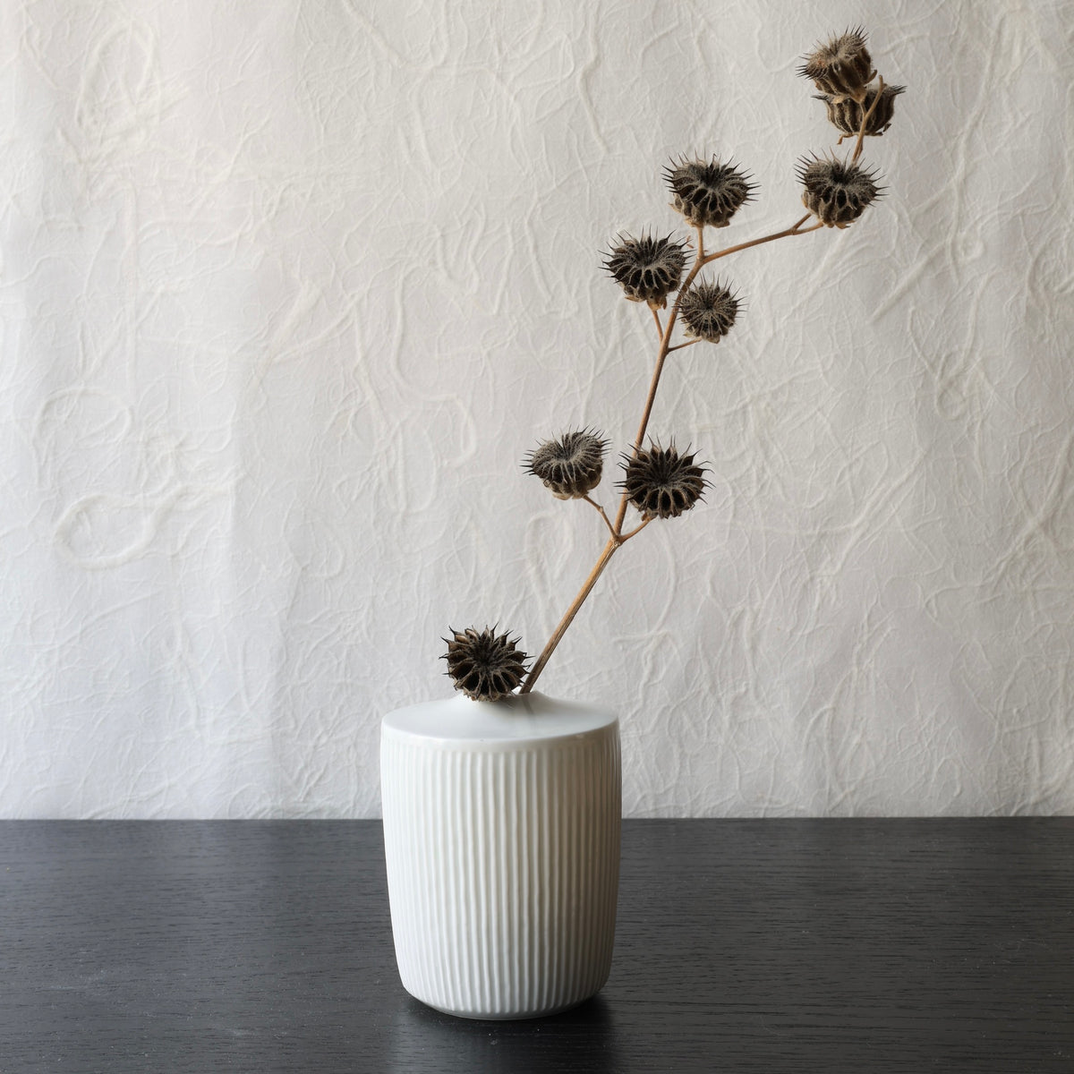 Vase en porcelaine blanche baekja de Sang-in Kim