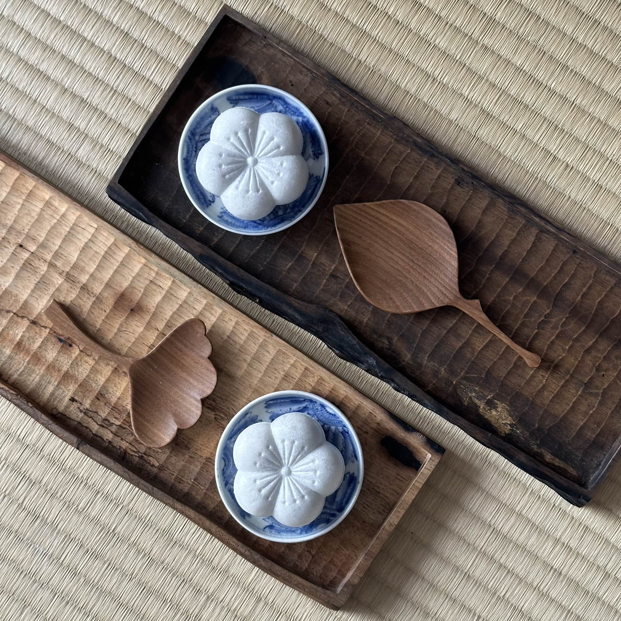 Plateau en kurogaki (kaki noir) de Masahito Ikeda