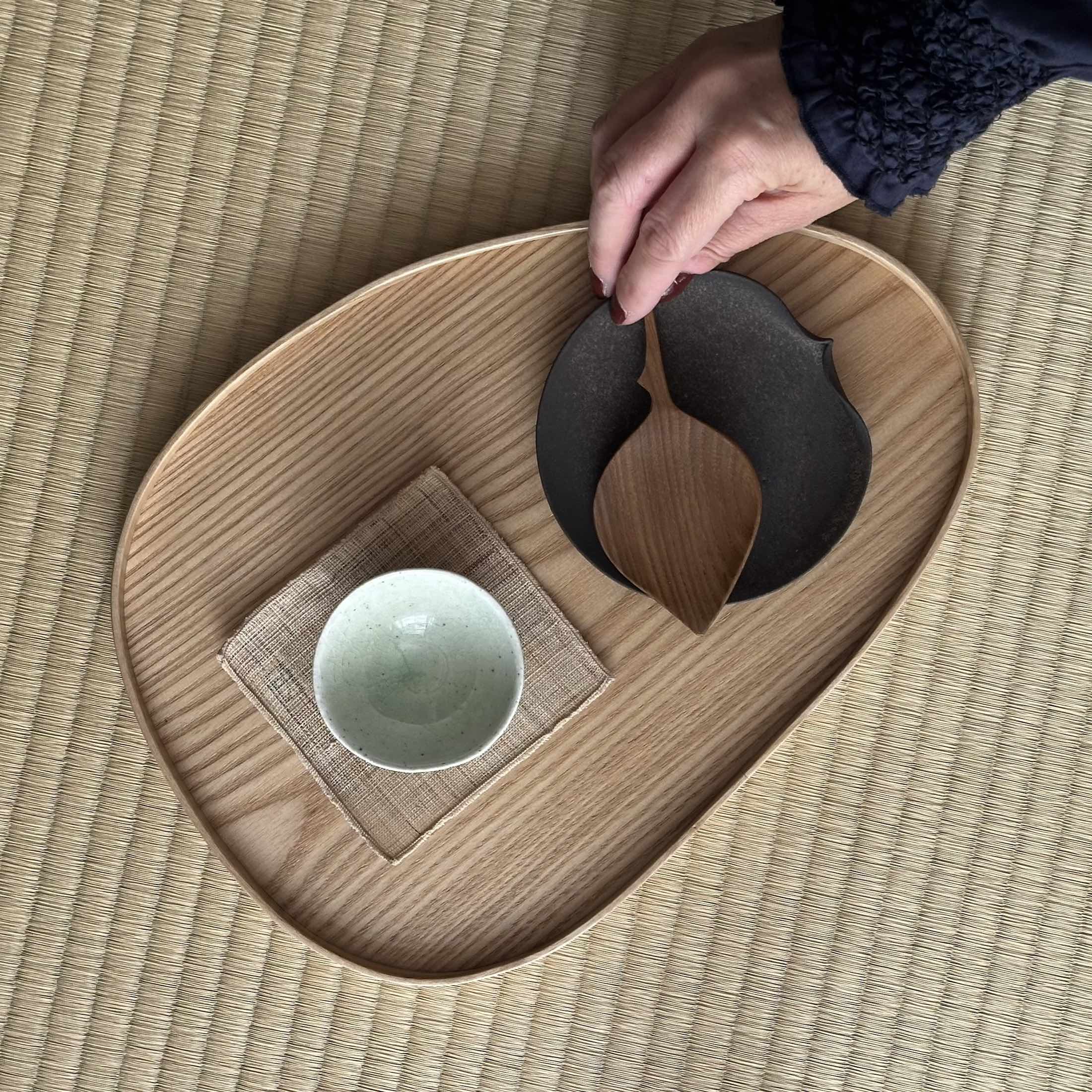 Korean ash wood tabletop