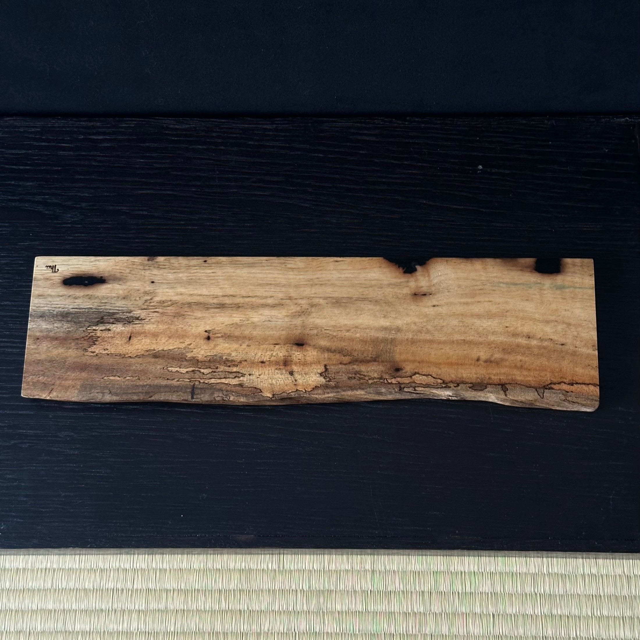 Plateau en kurogaki (kaki noir) de Masahito Ikeda