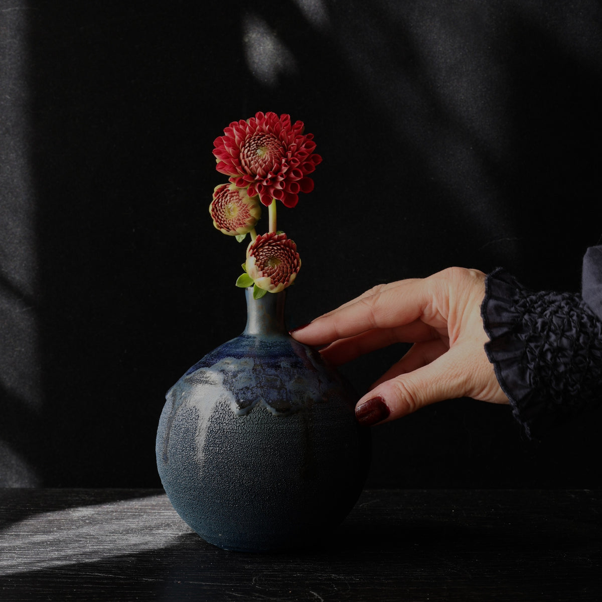 Vase en céramique Seiryūsai de Hironobu Andō