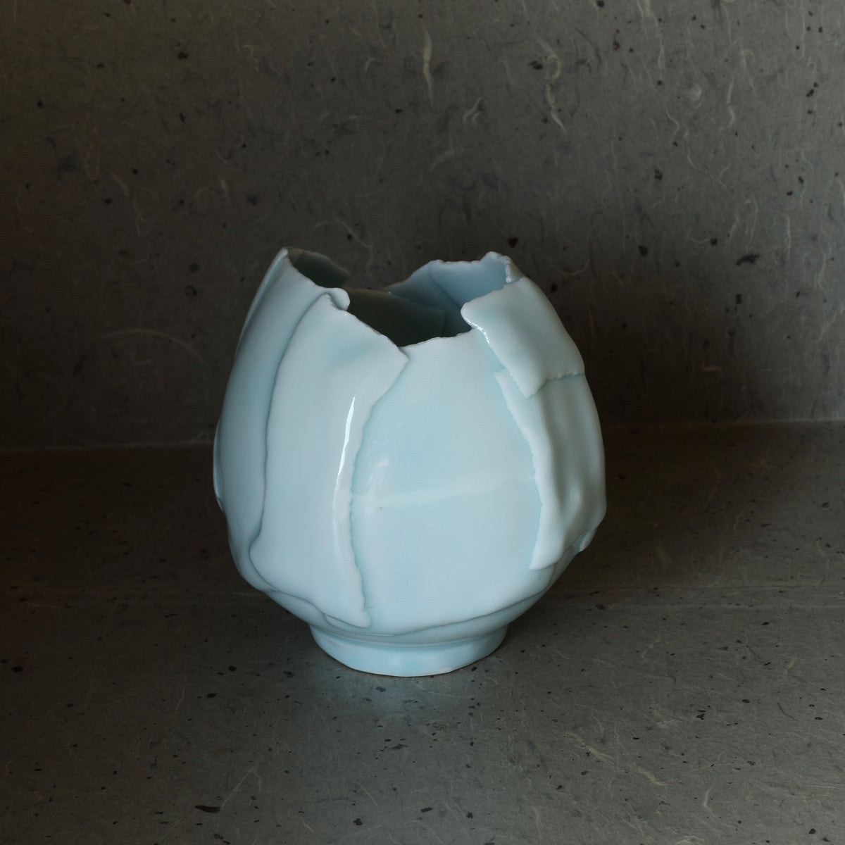 Vase Eguegu en porcelaine de Takao Ito