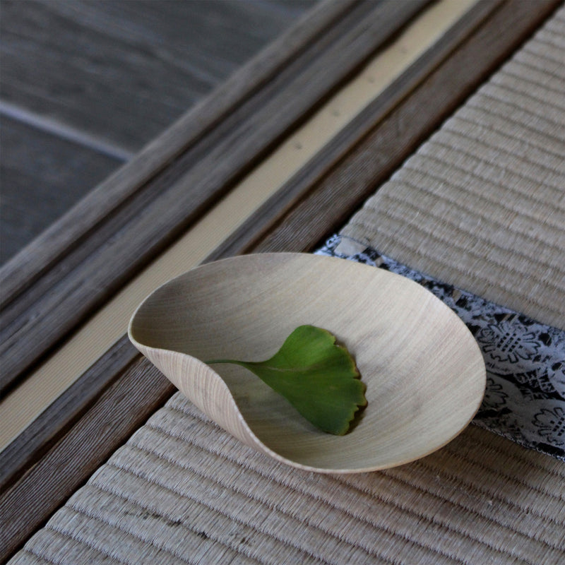 Petite coupelle japonaise en bois d'orme