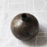 Round Ceramic Neck Vase by Shu Hirai #2