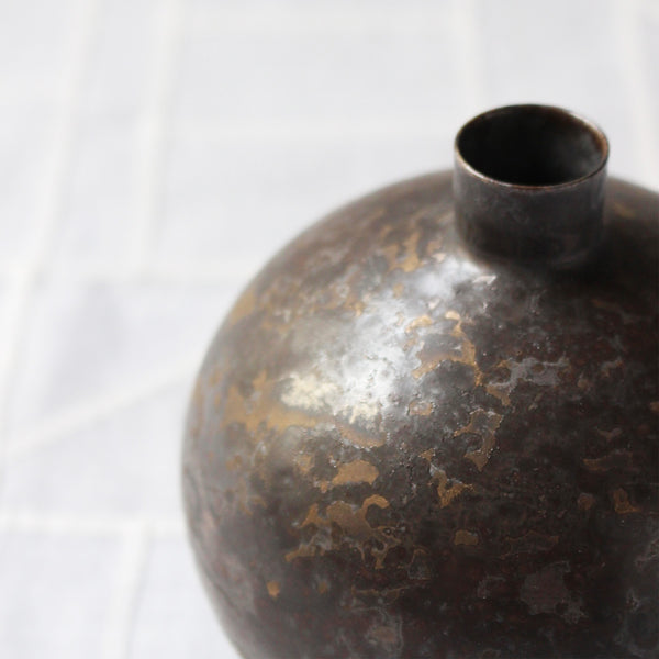 Vase Rond Col Céramique de Shu Hirai #2