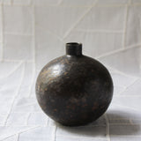 Round Ceramic Neck Vase by Shu Hirai #2