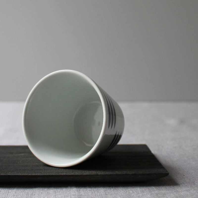 White and Blue Japanese Cup