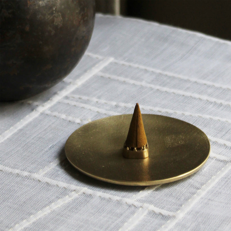 Brass Japanese Incense Holder