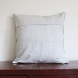 HOUSSE DE COUSSIN 50x50cm BLEU ET GRIS