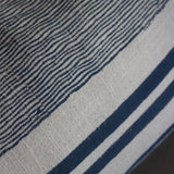 CUSHION COVER 30x60cm BLUE LINES