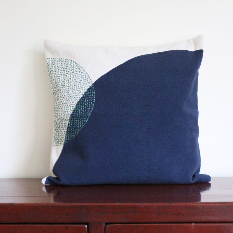 HOUSSE DE COUSSIN 45x45cm BRODERIE