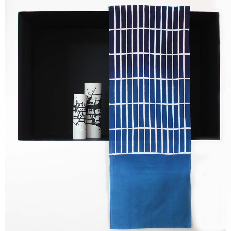 Limited Edition: Tenugui, "Crépuscule" pattern, a Marukyu Shoten x Pauline Androlus collaboration
